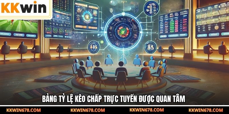 Bảng tỷ lệ kèo chấp trực tuyến được quan tâm